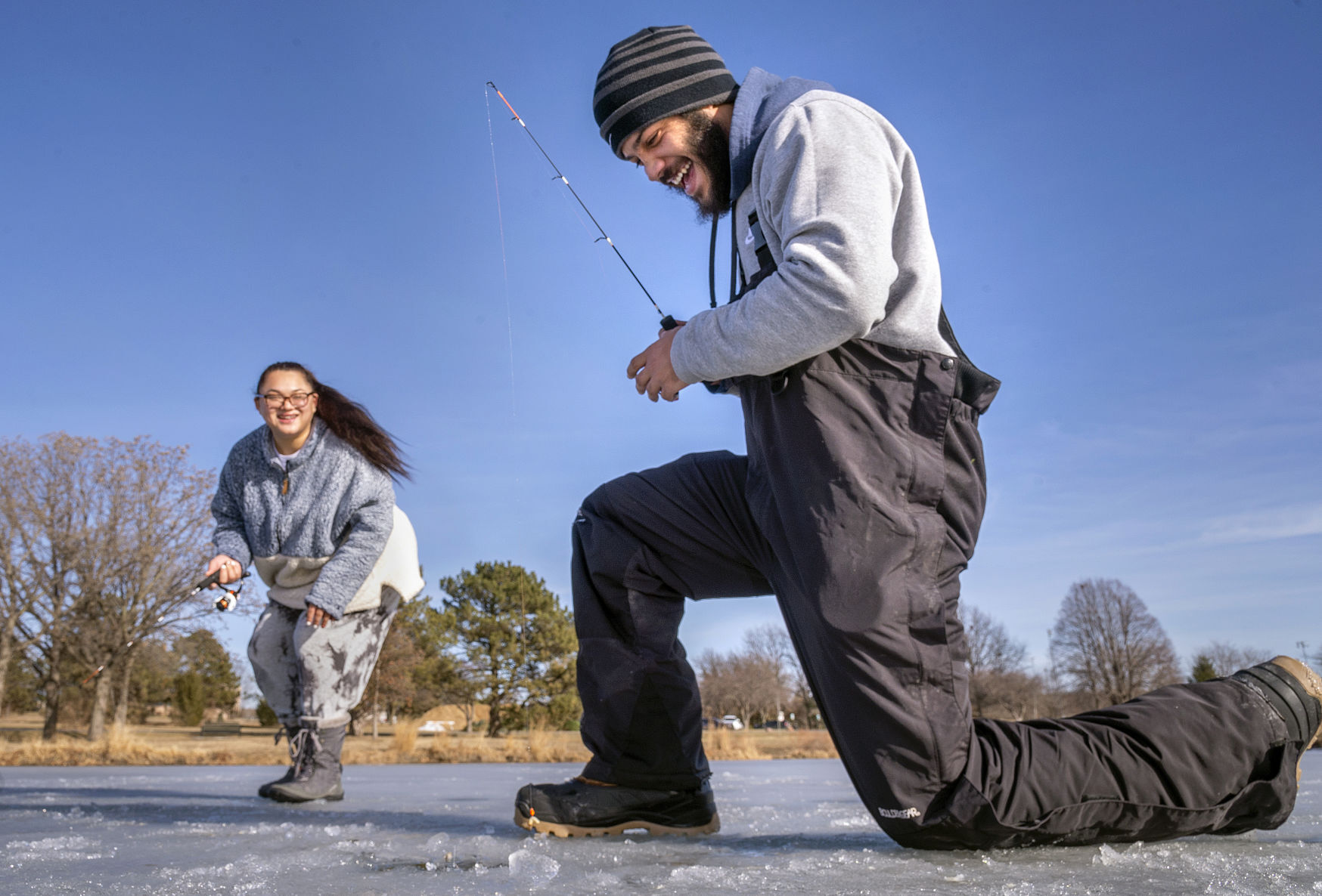 Ice fishing